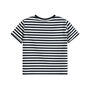 Luca Navy Short Sleeve Stripe T Shirt, thumbnail 3 of 6