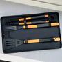 Personalised King Of The Grill Barbecue Tool Set, thumbnail 4 of 4
