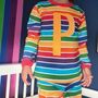Personalised Rainbow Kids Pyjamas, thumbnail 5 of 8