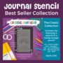 The Bestseller Collection: Classic Journal Stencils, thumbnail 1 of 7