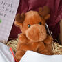 Personalised Reindeer My First Christmas Baby Gift Set, thumbnail 7 of 8