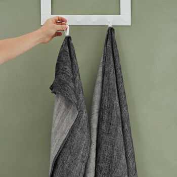 100% Linen Multipurpose Towel Throw, 2 of 8