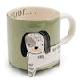 Patch Dog Mug With Feet, thumbnail 2 of 6