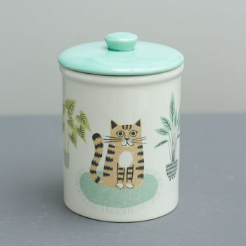 Handmade Ceramic Cat Storage Jar, 3 of 4