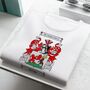 Personalised T Shirt With Large Coat Of Arms, thumbnail 3 of 10