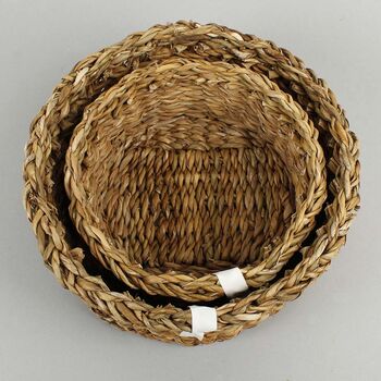 Respiin Chunky Seagrass Basket, 5 of 5
