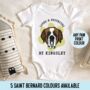 Saint Bernard Baby Onesie, thumbnail 1 of 6