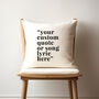 Custom Quote Cushion, thumbnail 2 of 2