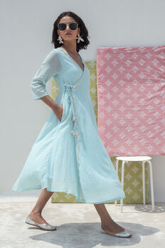 Neel Wrap Maxi Dress, 5 of 7
