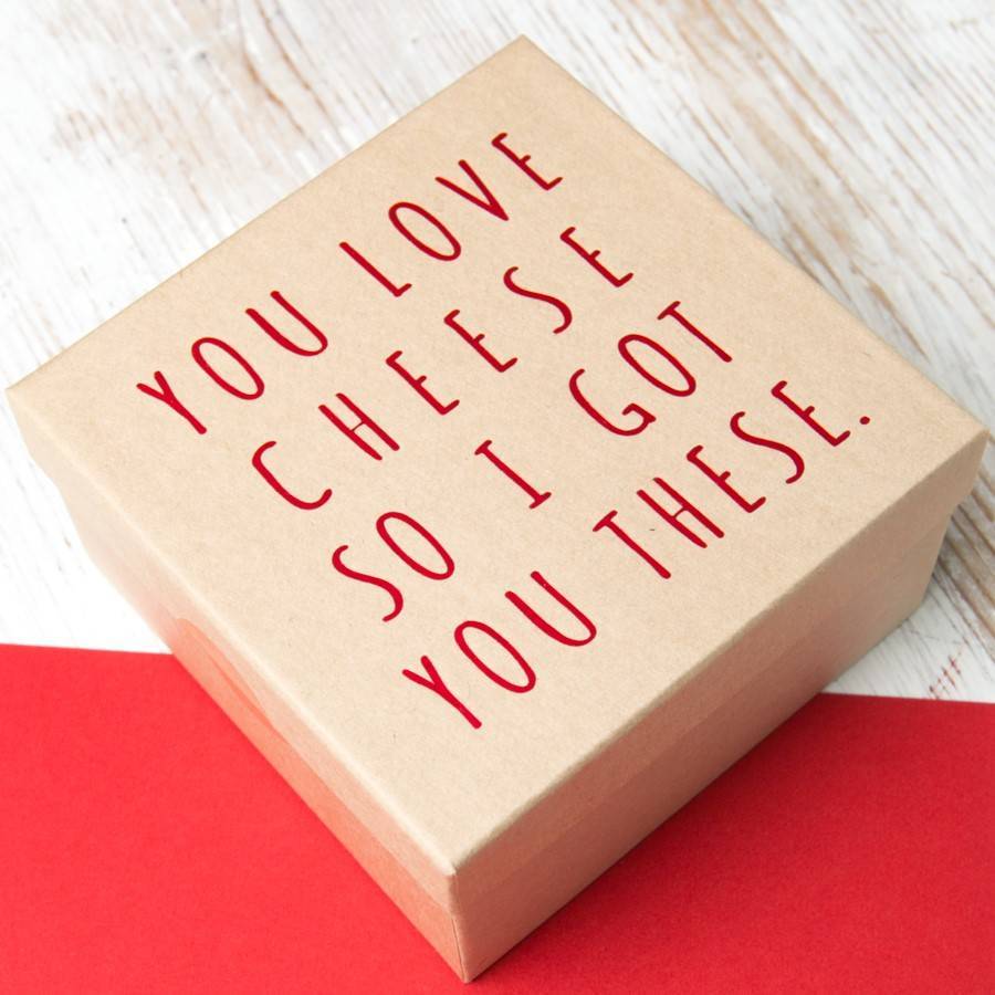 personalised 'you're grate' design pun cheese board set by dust and