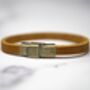 Leather Quote Bracelet, thumbnail 8 of 9