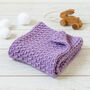 Lucy Baby Blanket Crochet Kit, thumbnail 2 of 4