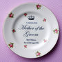 Personalised Mother Of The Groom Vintage China Plate, thumbnail 1 of 3