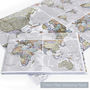 Scratch The World® Map Print With Coin, thumbnail 12 of 12