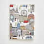 London Notebook In A6 And A5 Size, thumbnail 1 of 8