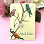 Good Luck Sterling Silver Mini Sunflower Necklace, thumbnail 7 of 10