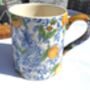 Tankard In Blue Lemon Design, thumbnail 8 of 12