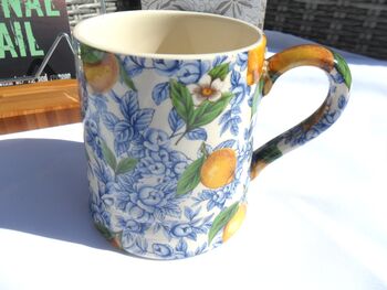 Tankard In Blue Lemon Design, 8 of 12