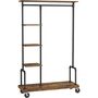 Five Tier Clothes Organiser Rack On Wheels, thumbnail 8 of 8