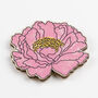 Wooden Peony Magnet, thumbnail 2 of 5