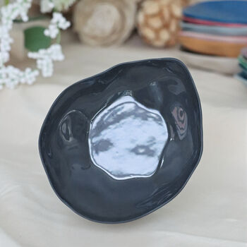 Leaf Shape Colourful Ceramic Plate Small, 10 of 12
