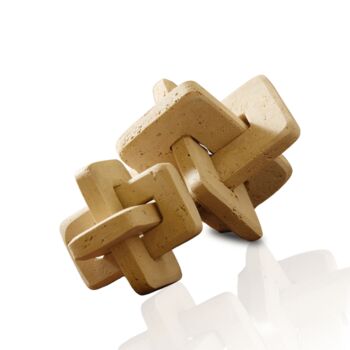 Travertine Maze Decor – Interlocking Accent, 4 of 4