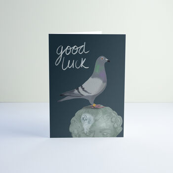 Funny Good Luck Card For New Job, New Home, University, 2 of 2