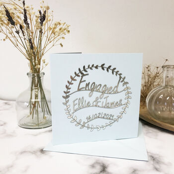 Personalised Engagement Card, 8 of 10