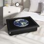 Earth From Space Lap Tray With Beanbag Cushion, thumbnail 1 of 7