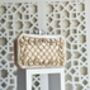 Doha Resin Off White Embellished Stunning Evening Purse, thumbnail 6 of 6