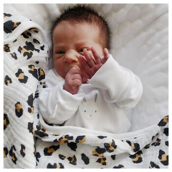 ‘The Blanket’ Leopard Print Baby Blanket, 6 of 7