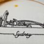 Sydney Skyline Beginners Embroidery Kit, thumbnail 3 of 11