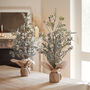 White Berry Christmas Table Top Tree, thumbnail 2 of 3