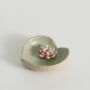 Ceramic Lily Pad Incense Holder, thumbnail 5 of 6