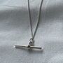 Traditional T Bar Necklace, thumbnail 1 of 2