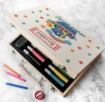 Personalised Noah's Ark Colouring Set, 2 of 4