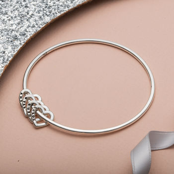 Personalised Heart Bangle, 4 of 7