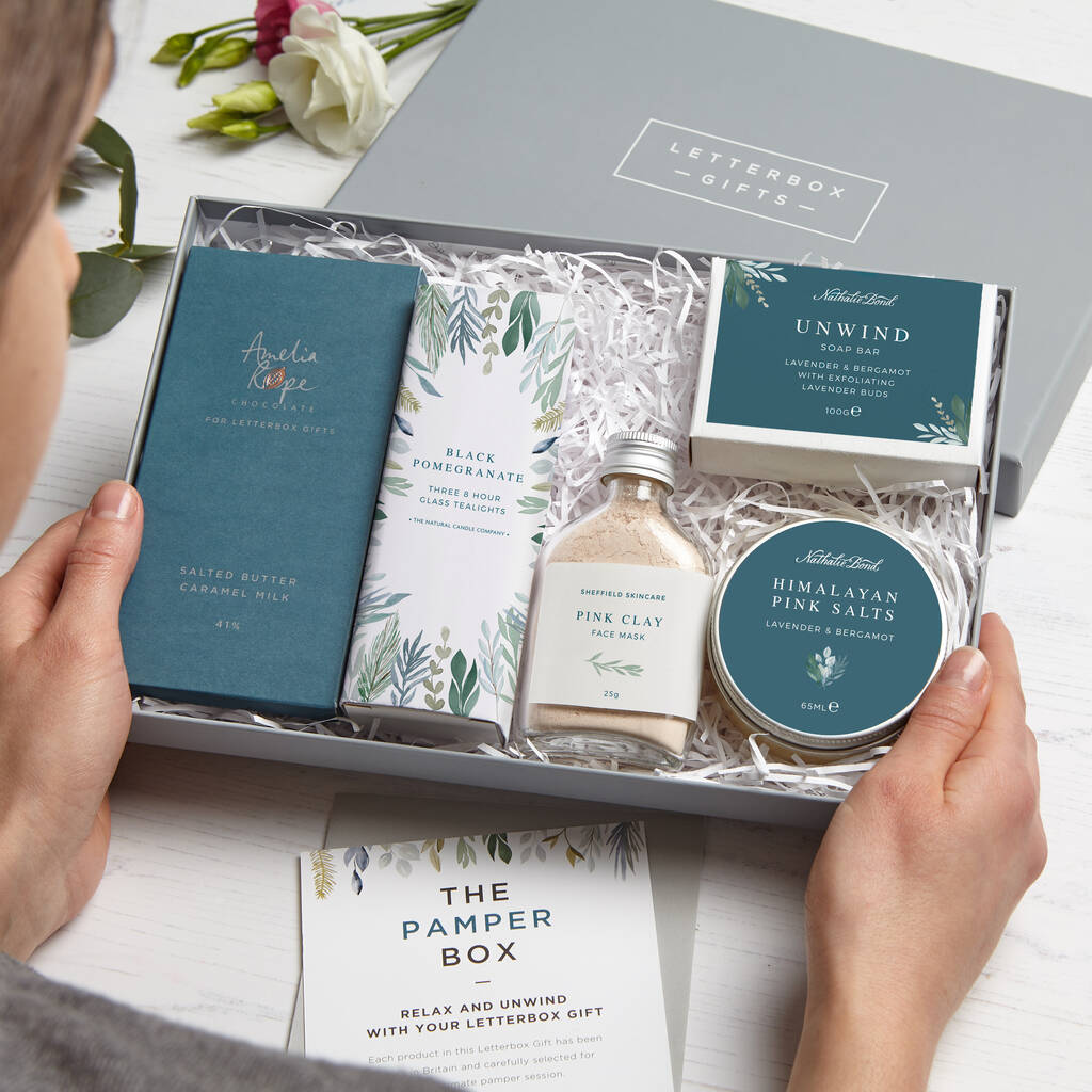 'The Pamper Box' Letterbox Gift Set, 1 of 7