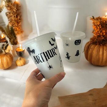 Personalised Halloween Children's Cold Cup, 3 of 4