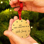 Personalised 'First Christmas As Uncle' Decoration, thumbnail 2 of 5