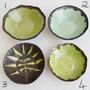 Small Green Blue And Gold Ceramic Ring Dishes, thumbnail 2 of 7