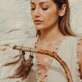 Spirit Of Water Necklace Gold, 7 of 10