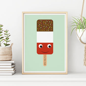 You're Fab Ice Lolly Print, 4 of 4