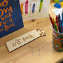 Personalised Panda Bookmark Childrens Gift, thumbnail 1 of 8