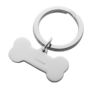 Sterling Silver Personalised Dog Bone Pet Tag, thumbnail 3 of 5