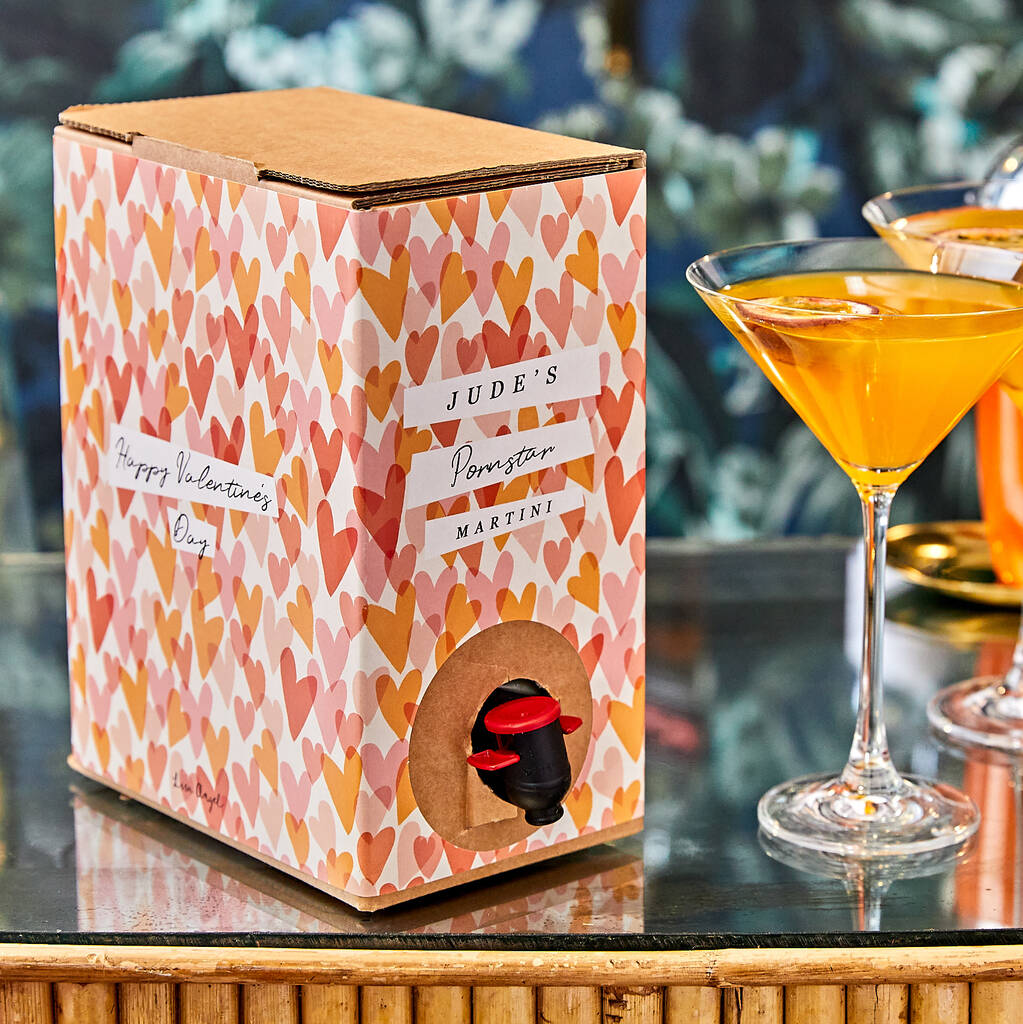 Personalised Pornstar Martini Cocktail Box, 1 of 12