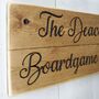 Wooden Vintage Hand Engraved Wall Mounted Signs, thumbnail 5 of 10