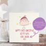 Happy First Christmas As My Wife Personalised Card C, thumbnail 2 of 5