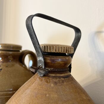Antique Distillery Stoneware Flagon, 5 of 7
