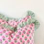 Indian Block Print Cushion, thumbnail 1 of 4